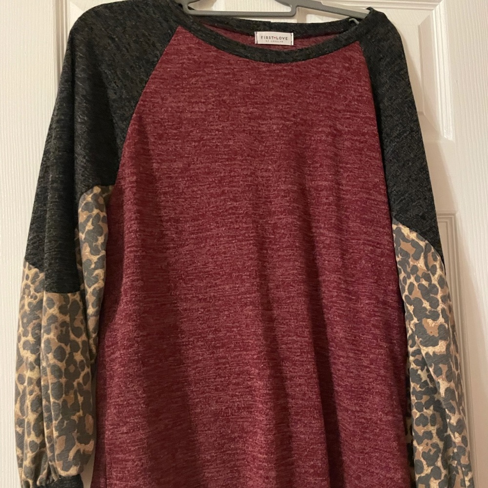 Cheetah sweater